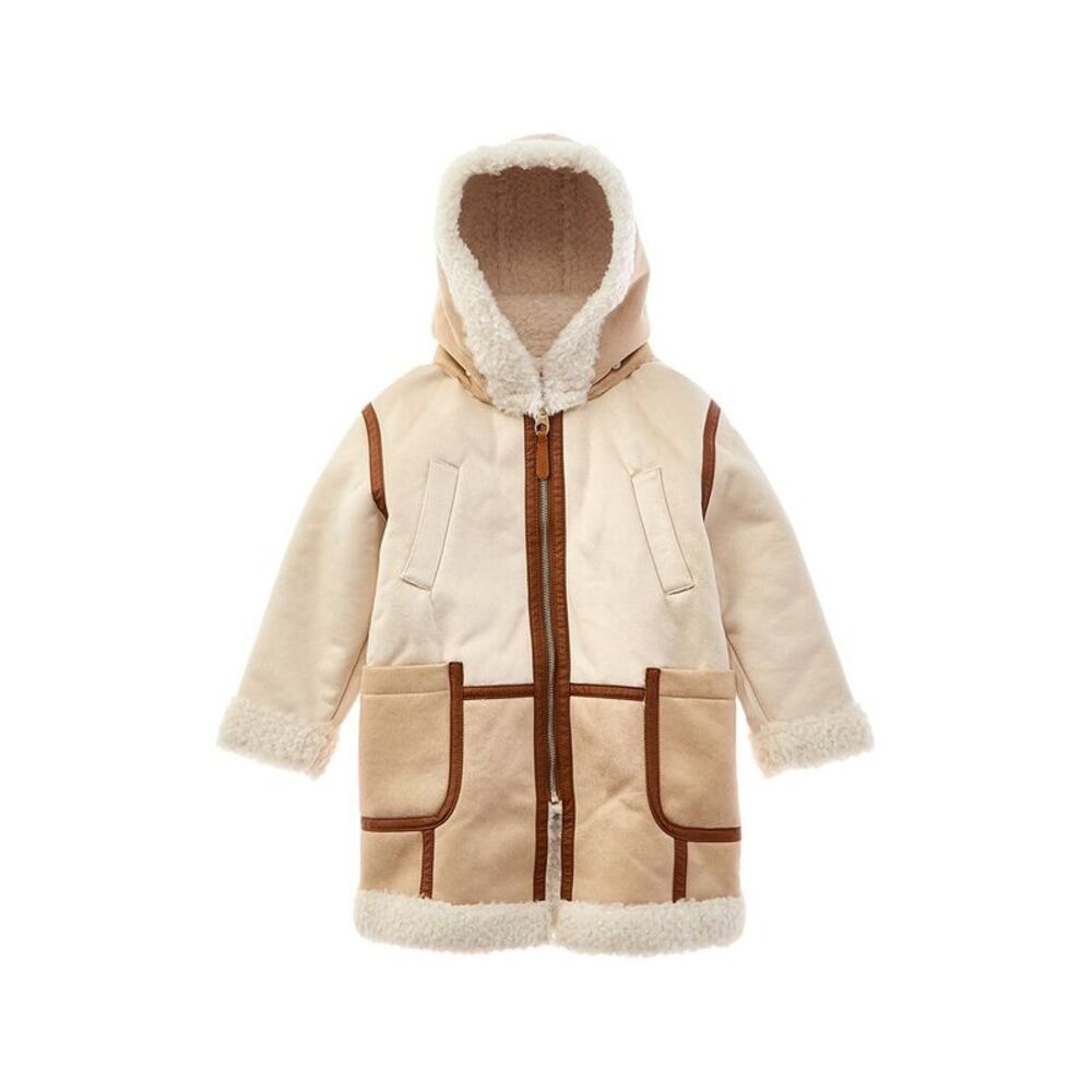 Chloé Girls  Coat, Beige